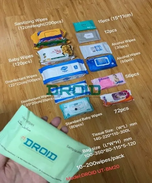 UT BM1620 - Wet Wipes on the Go: Crafting Portable Solutions for Active Lifestyles