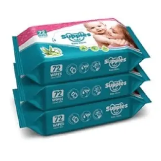 Toallitas Húmedas para Bebés WaterWipes, 852401006026, Blanco, 1, 12