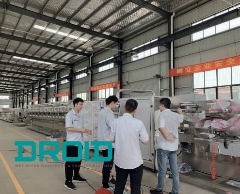 微信图片 201910272041023 495x400 - How do we achieve a satisfying after-sale service for wet wipes production line? (An informative post.)