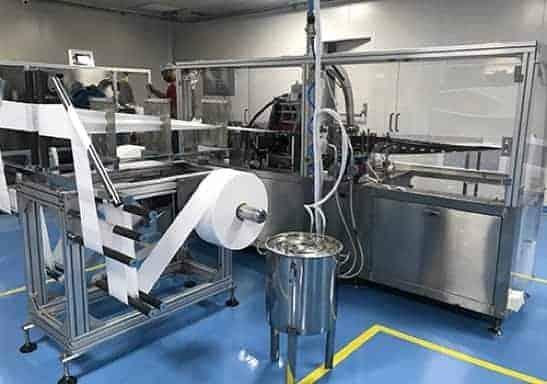 single sachet wet wipes machine  - What is a Single Sachet Wet Wipes Machine? How does it work?
