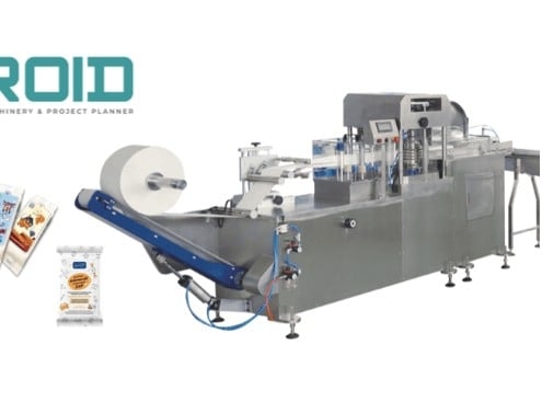 UT-FL1 crossfold wet wipes folding machine