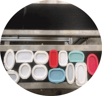 wet wipes lid applicator - DH-L300 Spider Robot Wet Wipes Lid applicator