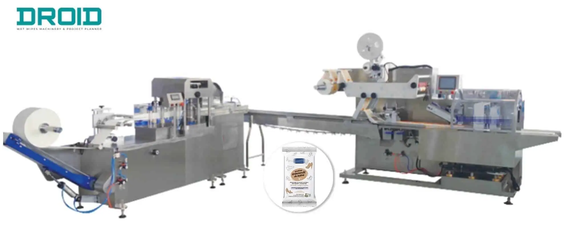 wet wipes machine 1 - Crossfold Wet Wipes Machine