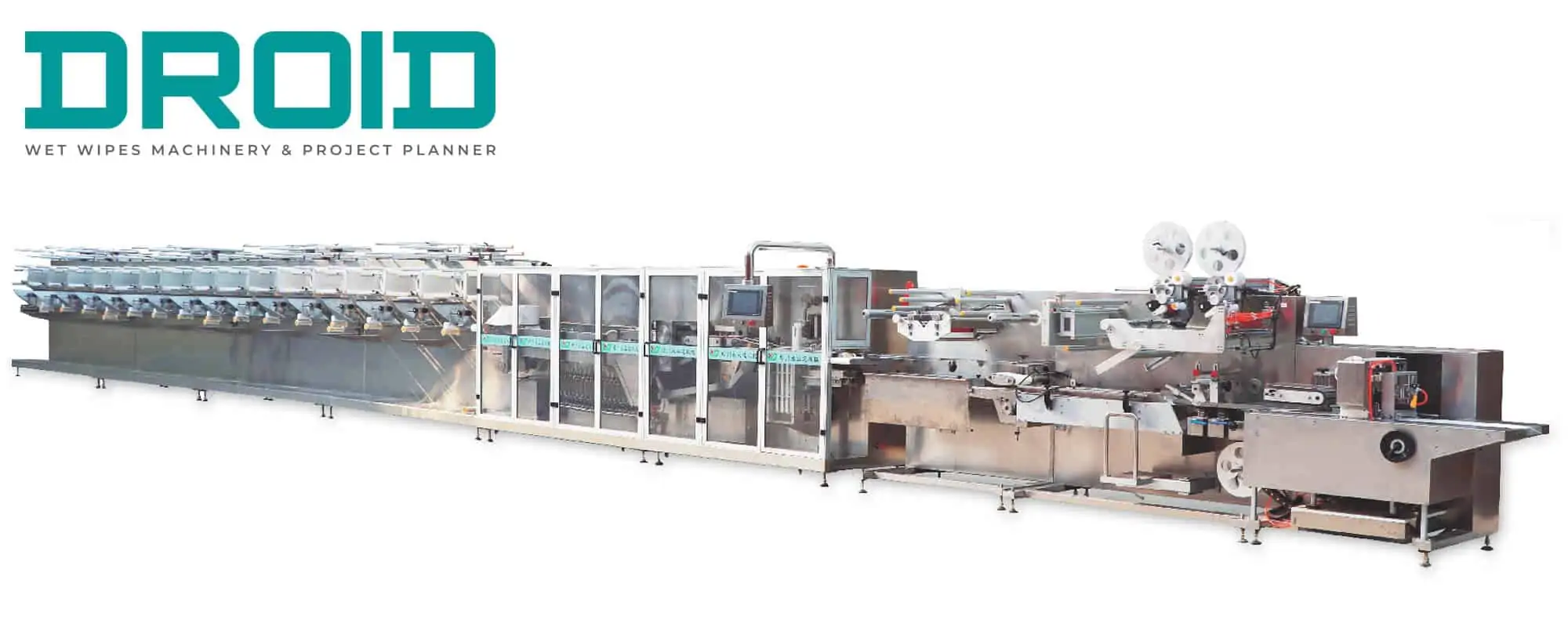 UT BM1620 Flow pack wet wipes converting machine and packaging machine - Wet Wipes Machine Products