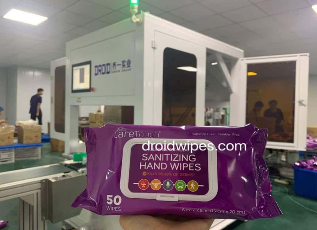 Wet Wipes Machine Manufacturer German JointVentureDROID