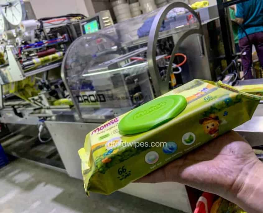 wet wipes packaging machine  845x684 - Wet Wipes Machine Products