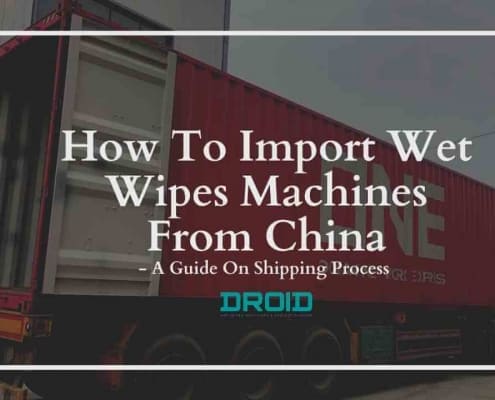 import wet wipes machine from china
