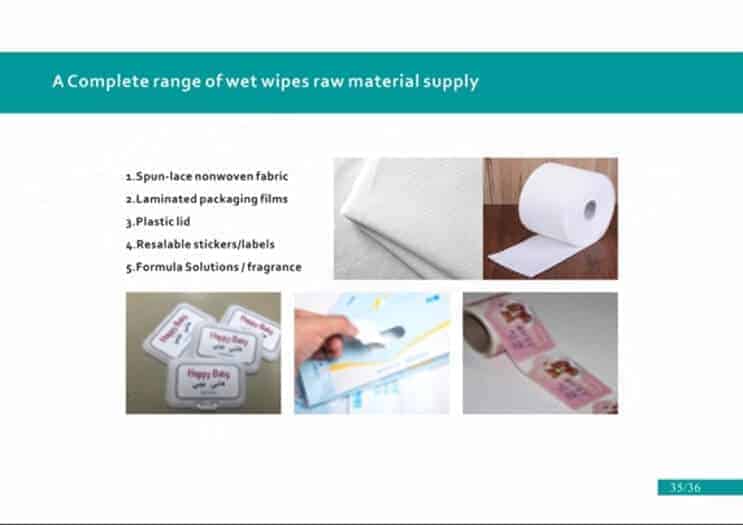 Wet Wipes Machine Products Droidwipes