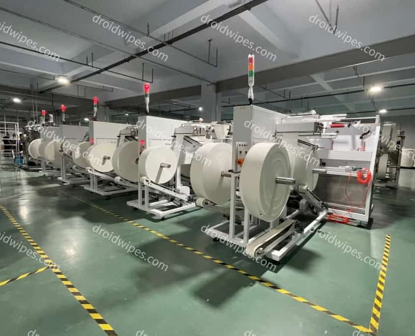Wet Wipes Machine Products Droidwipes
