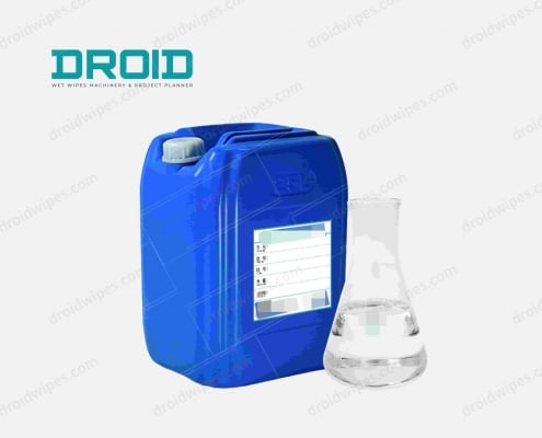 droid lenços umedecidos ingredientes 495x400 - Como garantir a qualidade dos lenços umedecidos produzidos pela sua máquina de lenços umedecidos