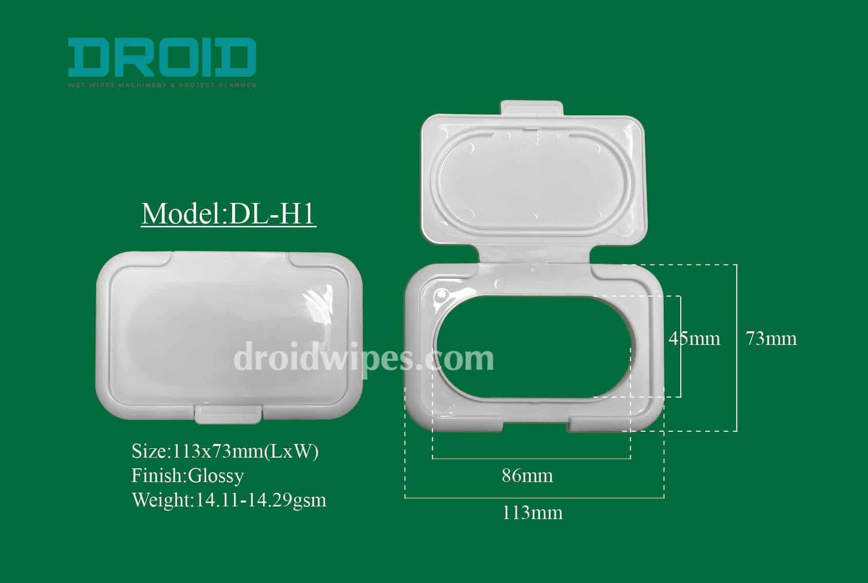 Plastic lid for wet wipes 0 - Plastic Lid for Wet Wipes