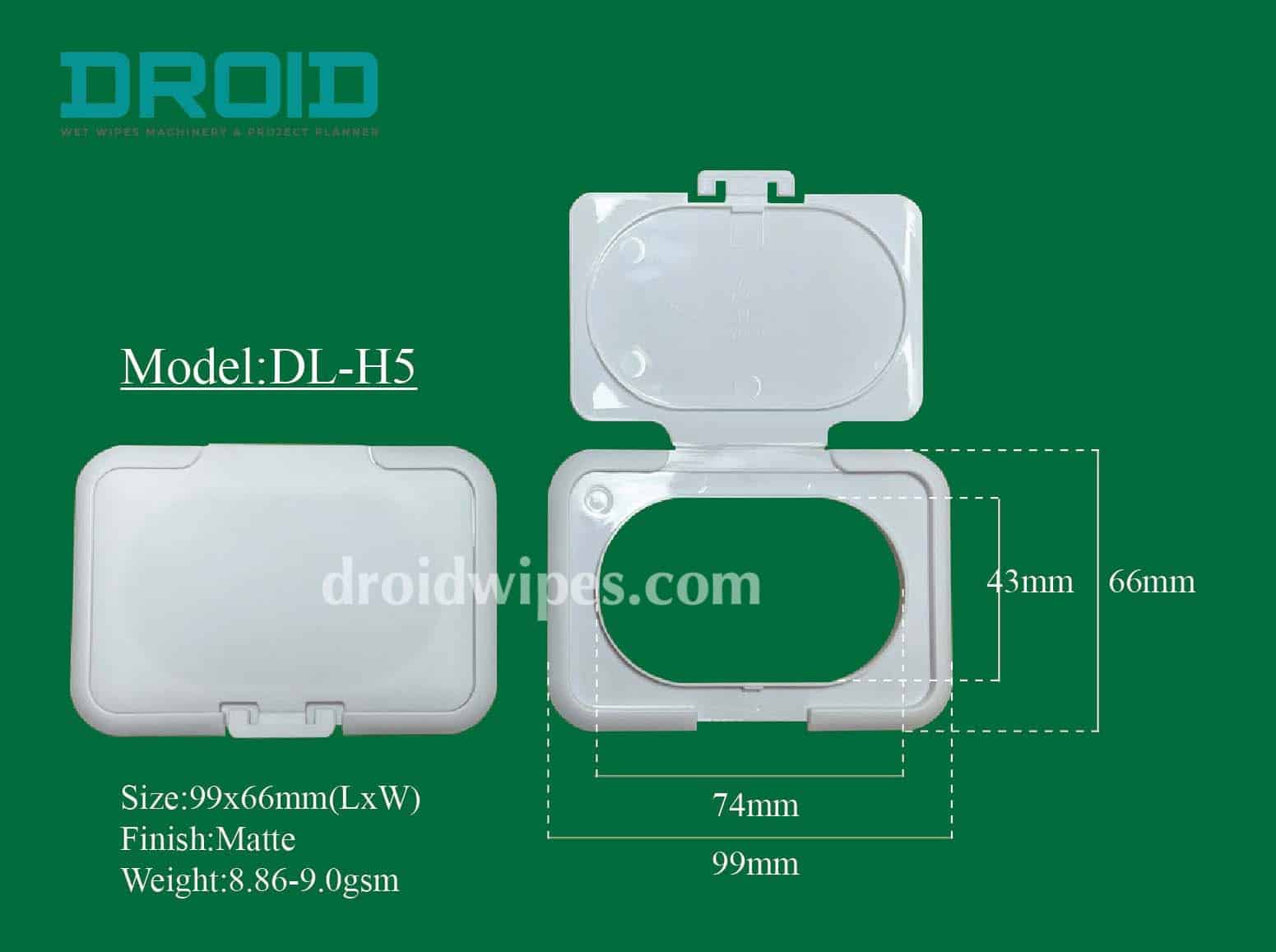 Plastic lid for wet wipes 4 - Plastic Lid for Wet Wipes