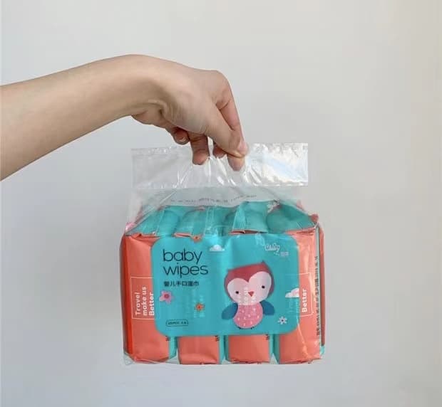 Multipack Wet Wipes เครื่องบรรจุภัณฑ์ - DH-MP80 Multipack Wet Wipes Bagging Machine