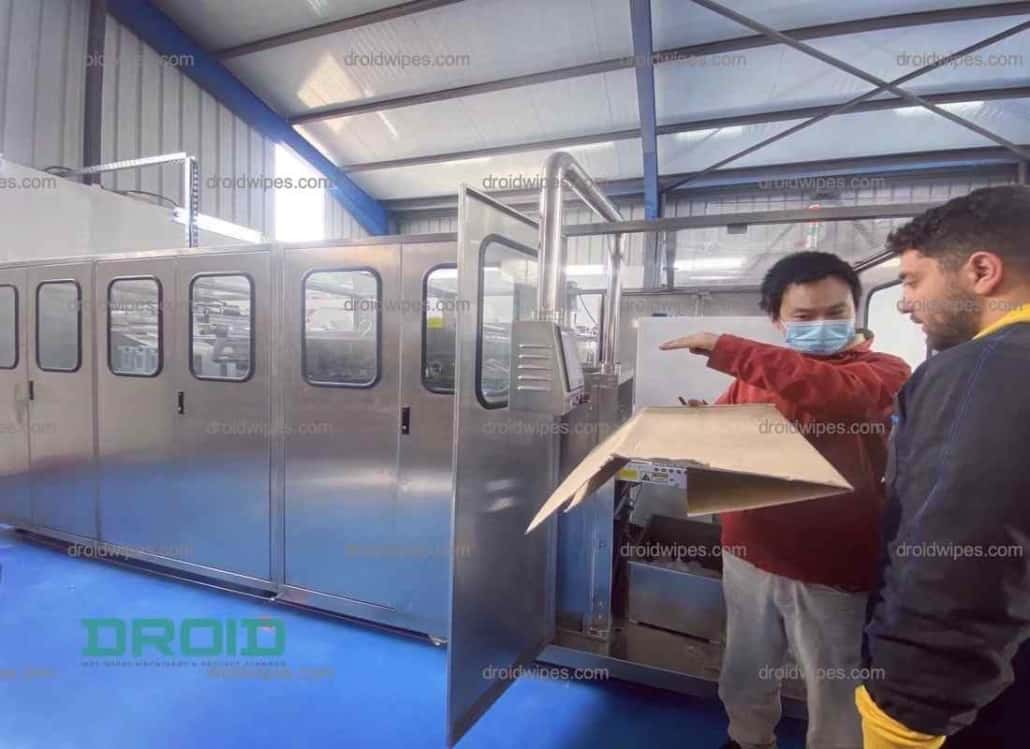 wet wipes machine2 1 1030x749 - How to Troubleshoot Common Sealing and Cutting Issues?