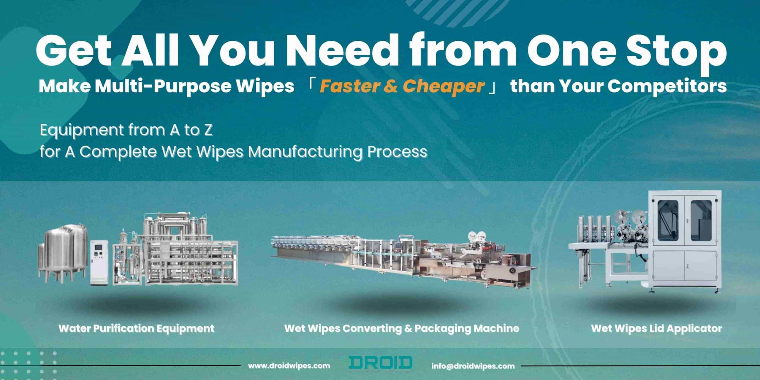 DROID Portfolio Banner scaled - Best Wet Wipes Machines for Small Businesses in 2025