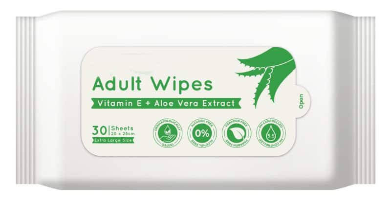 Adult Wipes 4 - On-the-go Pocket Wipes (5~40s/pack) Machine Category