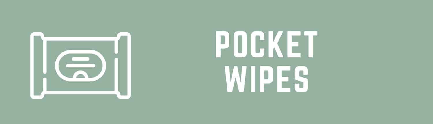 Pocket Wipes Banner - Pocket Wipes Machine Category