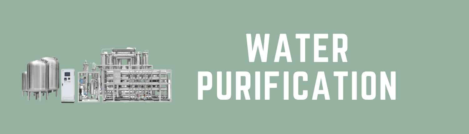 Water Purification Banner - Water Purification Machine Category