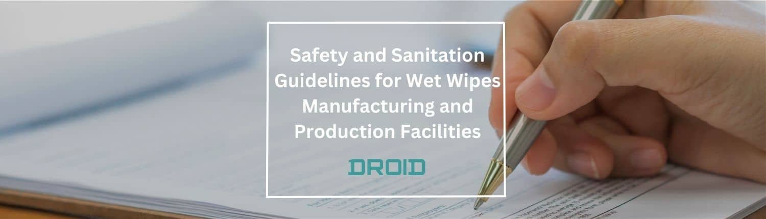 Safety and Sanitation Guidelines for Wet Wipes Manufacturing and Production Facilities - Safety and Sanitation Guidelines for Wet Wipes Manufacturing and Production Facilities