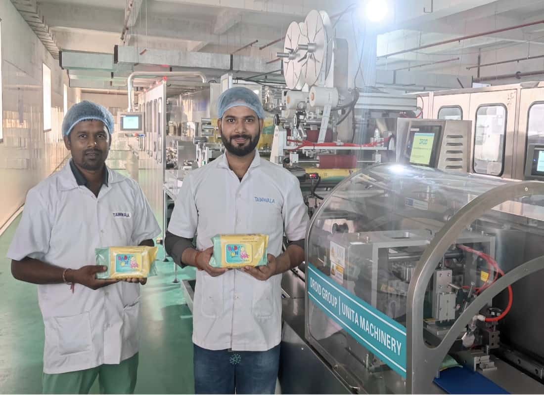wet wipes machine india - DROID has its indian office for wet wipes machine