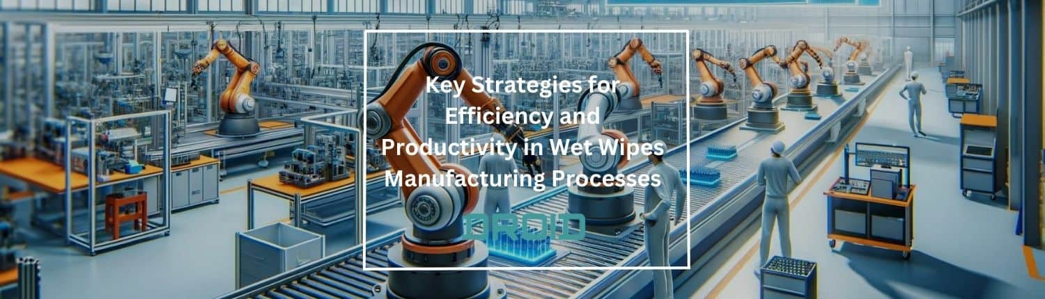 Stratégies clés pour l'efficacité et la productivité dans les processus de fabrication de lingettes humides - Stratégies clés pour l'efficacité et la productivité dans les processus de fabrication de lingettes humides
