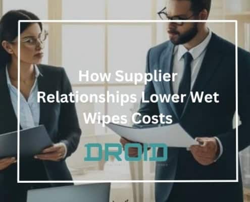 How Supplier Relationships Lower Wet Wipes Costs 495x400 - How to Identify Inefficiencies in Wet Wipes Production Lines