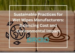 Wet Wipes Machine Buyer Guide Sustainable Practices for Wet Wipes Manufacturers Balancing Cost and Environmental Impact 260x185 - Wet Wipes Machine Buyer Guide