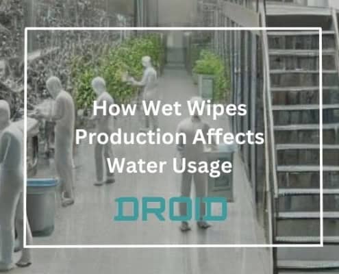 How Wet Wipes Production Affects Water Usage 495x400 - Private Label vs. Branded Wet Wipes: What Manufacturers Should Know