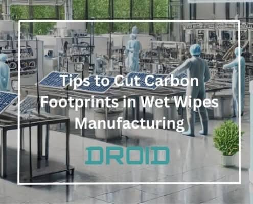 Tips to Cut Carbon Footprints in Wet Wipes Manufacturing 495x400 - Private Label vs. Branded Wet Wipes: What Manufacturers Should Know